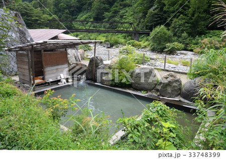 黒部峡谷の秘湯・祖母谷温泉 黒部峡谷の秘湯・祖母谷温泉 33748399