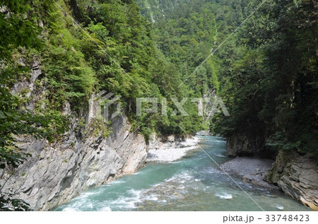 黒部峡谷の絶景・猿飛峡 33748423