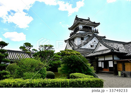 夏の高知城　追手門　詰門　天守　本丸御殿　黒鉄門 33749233