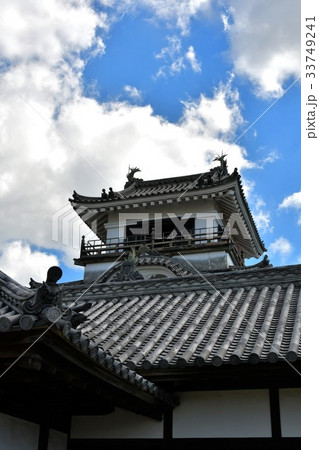 夏の高知城　追手門　詰門　天守　本丸御殿　黒鉄門 33749241