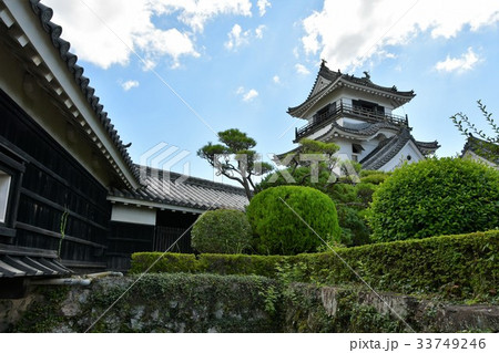 夏の高知城　追手門　詰門　天守　本丸御殿　黒鉄門 33749246