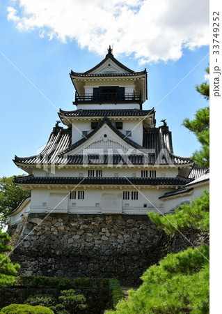 夏の高知城　追手門　詰門　天守　本丸御殿　黒鉄門 33749252