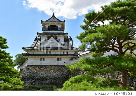 夏の高知城　追手門　詰門　天守　本丸御殿　黒鉄門 33749253