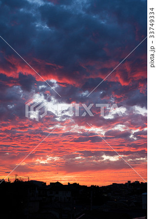 夕焼け 夕焼け 33749334