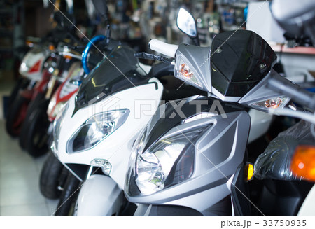 different assortment iron bikes selling in the market 33750935