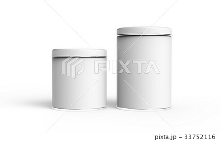 Metal tin mockup 33752116