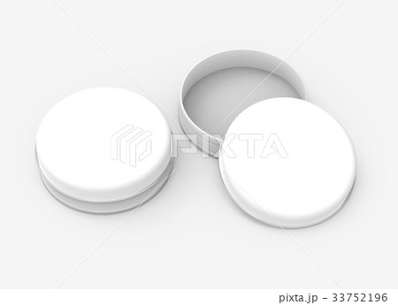 Short metal tin mockup Short metal tin mockup 33752196