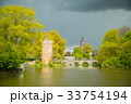 Bruges city heritage building for tourist people 33754194