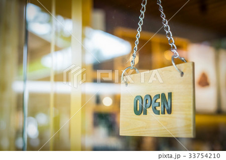 Open sign door 33754210