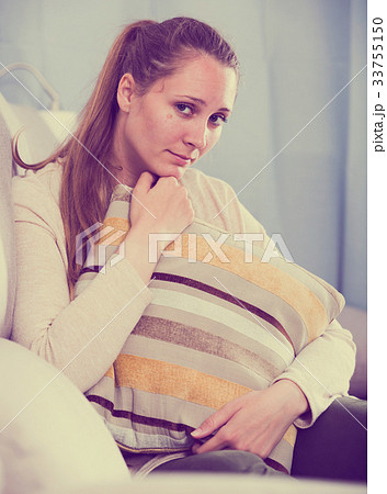 Woman feeling sad 33755150