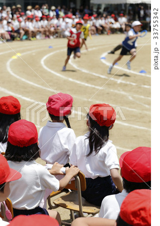 リレーの応援 33755342