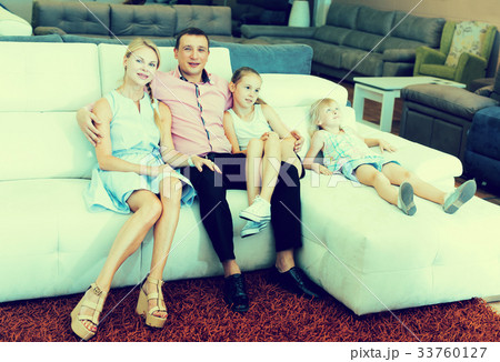 Parents with kids is pleased by new sofa Parents with kids is pleased by new sofa 33760127