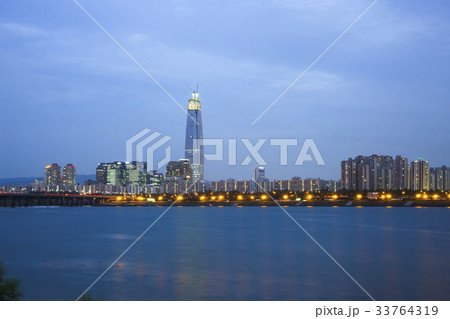 ロッテワールドタワー ソウル 蚕室大橋 33764319