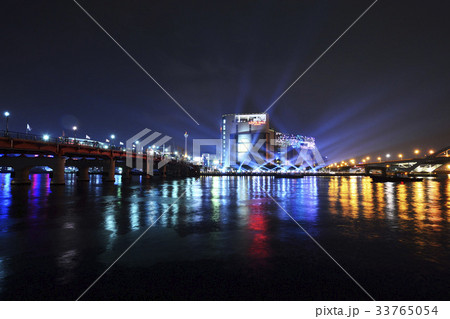 橋 釜山港 夜景 33765054