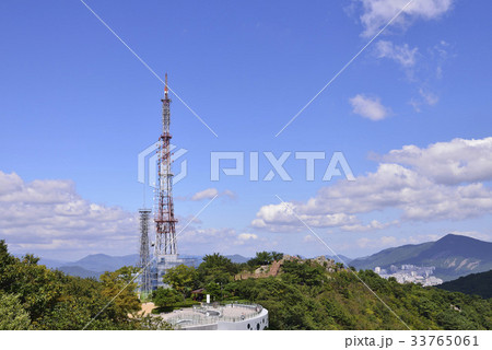 釜山 山 送信塔 33765061