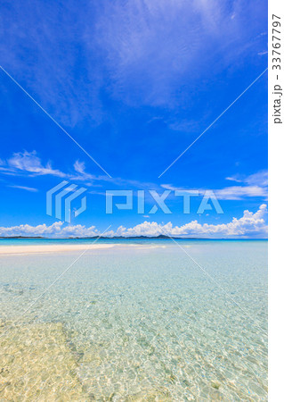 沖縄　入道雲　伊平屋島 33767797