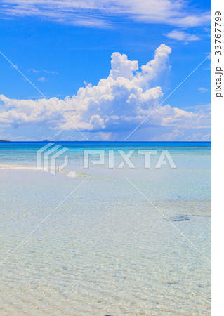 沖縄　入道雲　伊平屋島 33767799