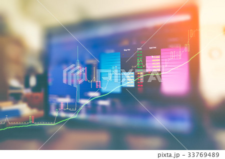 Stock data on trade monitor 33769489