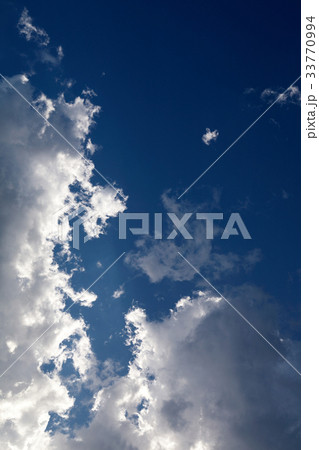 雲 背景 屋外 33770994