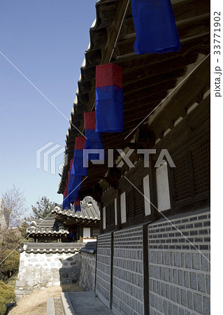 南山コル韓屋村 ソウル 庁舎提灯 33771902