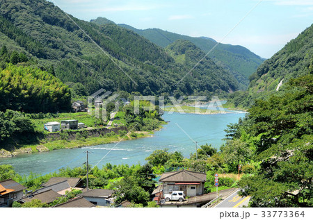 球磨村の風景の写真素材 [33773364] PIXTA