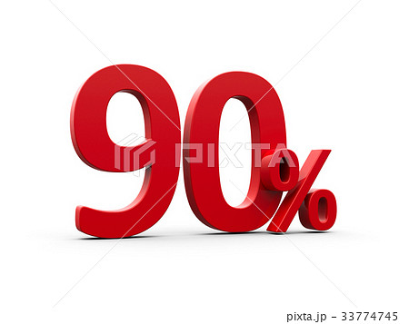 Red ninety percent 33774745