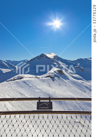 Viewpoint at mountains resort BadGastein - Austria Viewpoint at mountains resort BadGastein - Austria 33776129