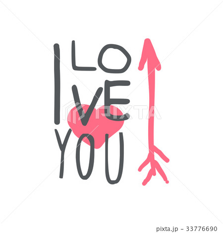 I love you logo template, colorful hand drawn I love you logo template, colorful hand drawn 33776690