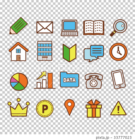 Icon set that can be used for websites Icon set that can be used for websites 33777023