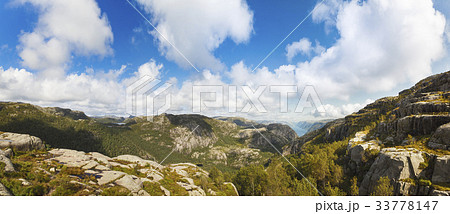 The mountains of Lysefjord The mountains of Lysefjord 33778147