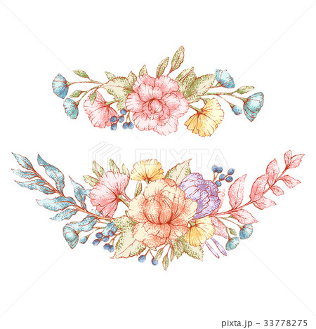 Vintage Floral Bouquets 33778275