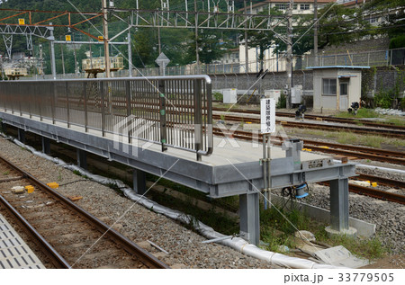 鉄道駅、増設中の新ホーム・乗降場 鉄道駅、増設中の新ホーム・乗降場 33779505