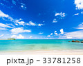 《沖縄県》エメラルドグリーンの美しい海 33781258