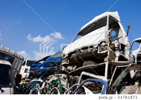 廃車 自動車 鉄スクラップ 33781871