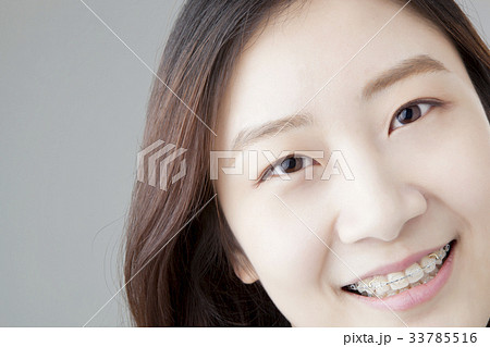 歯 顔 女性 33785516