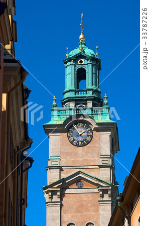The bell tower of the church of St Nicholas 33787226