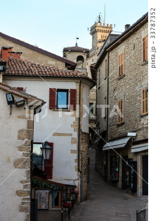 San Marino town view 33787352