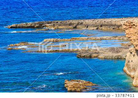 Sicily summer sea coast, Italy Sicily summer sea coast, Italy 33787411