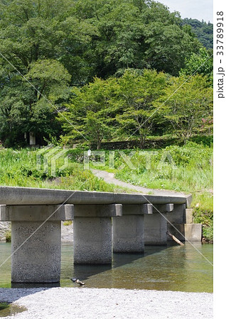 穴吹川の潜水橋 33789918