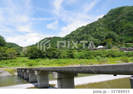 穴吹川の潜水橋 33789935