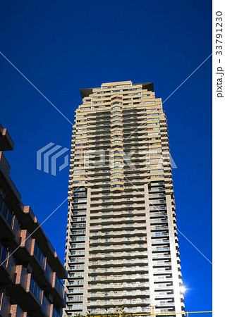 エルザタワー55と青空の風景 こんな写真撮ってます 売ってます