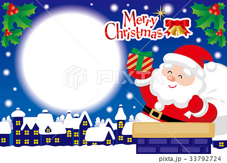 クリスマスカードのイラスト素材 [33792724] - PIXTA