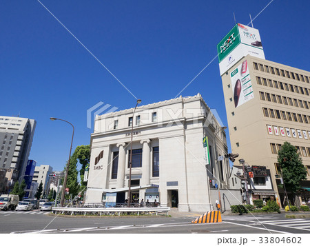 名古屋都市風景　上前津交差点　三井住友銀行上前津支店 33804602