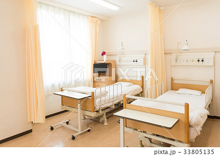 病院 病室 医療 イメージの写真素材