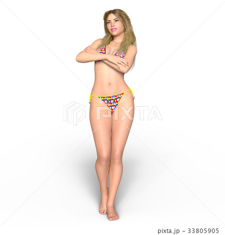 ビキニの女性 33805905