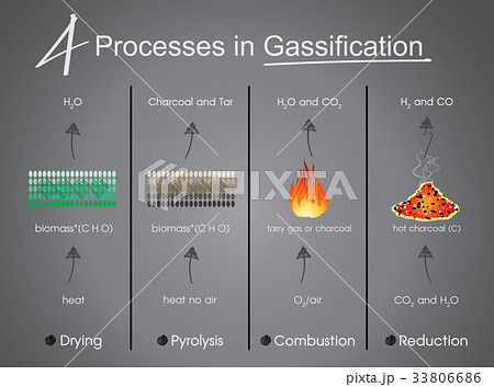 4 processes in Gasification 33806686