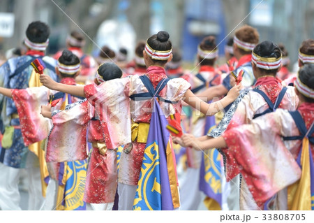 よさこい祭り 33808705
