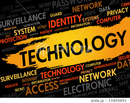 Technology words cloud Technology words cloud 33809891