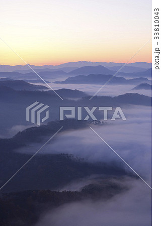シルエット 雲海 任實郡 33810043