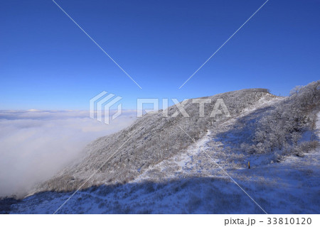 冬 徳裕山 雲海 33810120